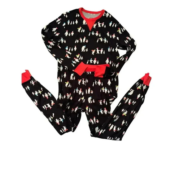 NWT Wonderland Penguin Winter Pajamas - Men’s S - Picture 1 of 1